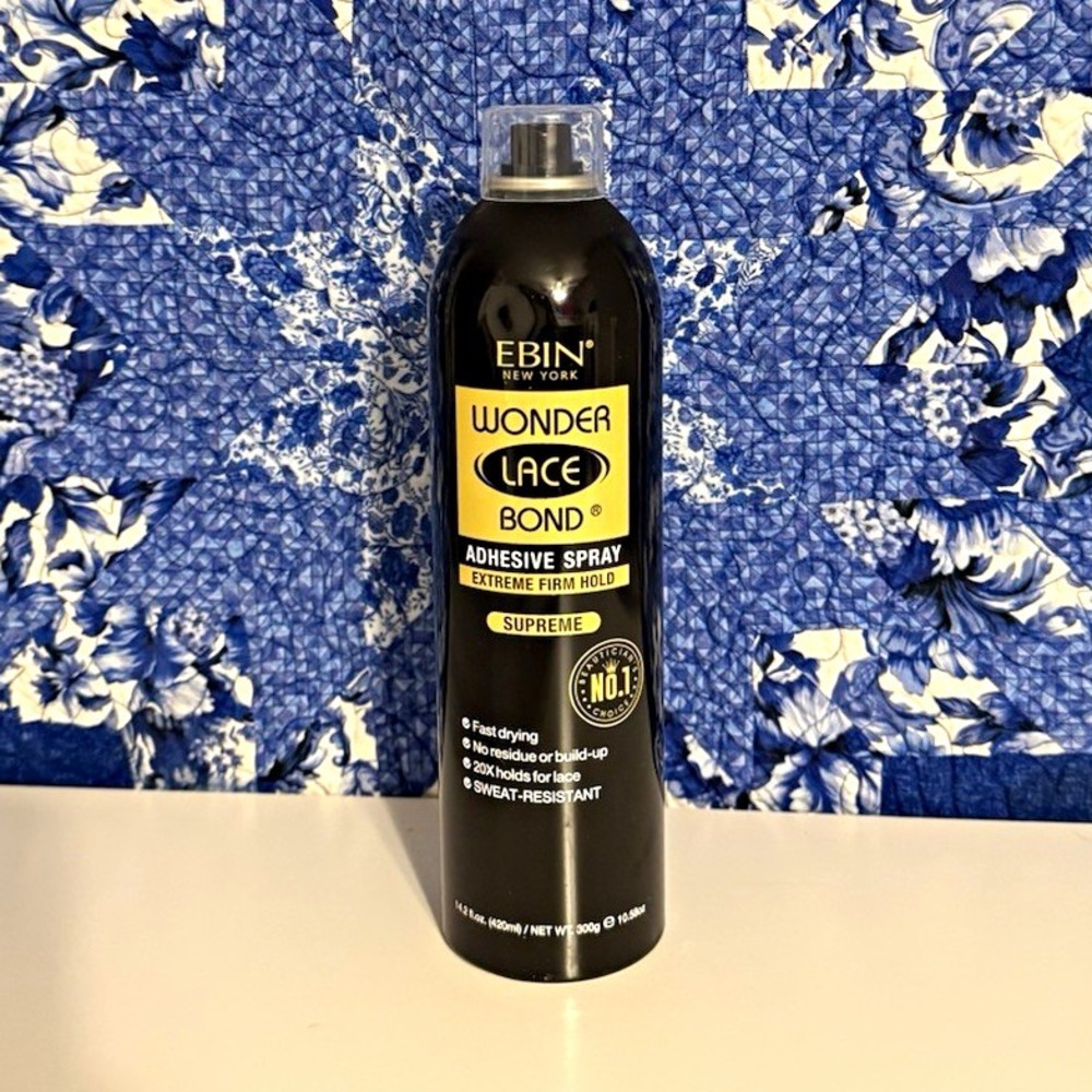 EBIN New York Wonder Lace Bond Adhesive Spray Extreme Firm Hold Supreme 14.2oz